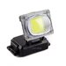 LANTERNA DE CAP LUMINA ALB/ROSIE 1LED COB 5W / ZB-6658